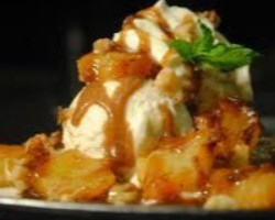 Fried Banana Ice Cream