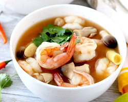 Tom Yum Seafood Soup