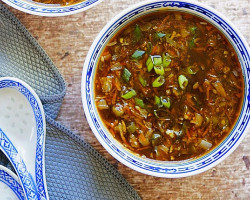 Vegetables Hot And Sour Soup
