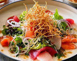 Sashimi Salad