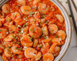 Shrimp Szechuan Style