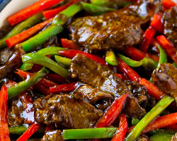 Beef With Green Pepper