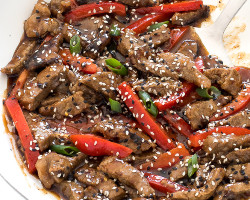 Beef Szechuan Style